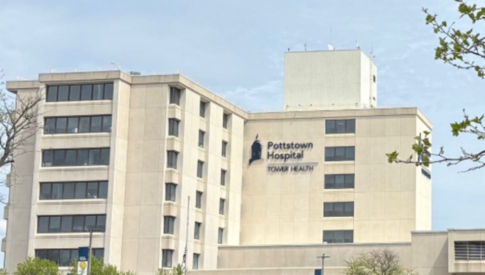 Exterior of Pottstown Hospital.