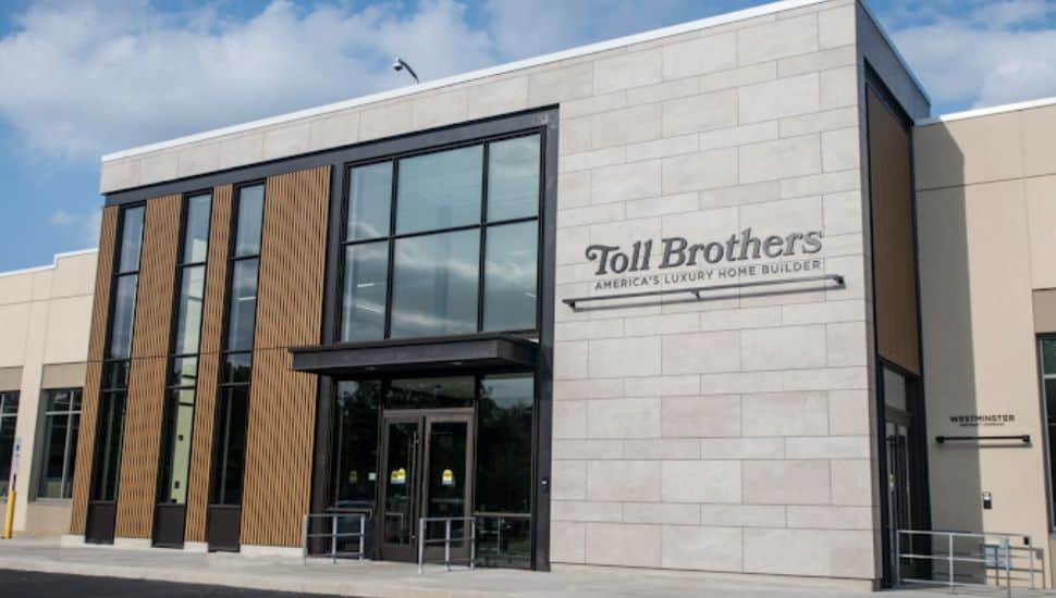 Exterior of Toll Brothers HQ.