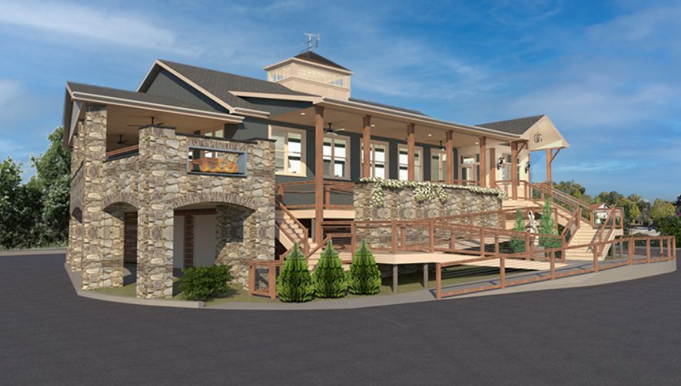 Rendering of new Hanks Place.