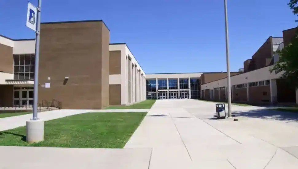 Bensalem High School exterior.