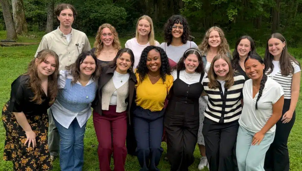 SYC Picnic Group Photo of Interns & Grad Supervisor.