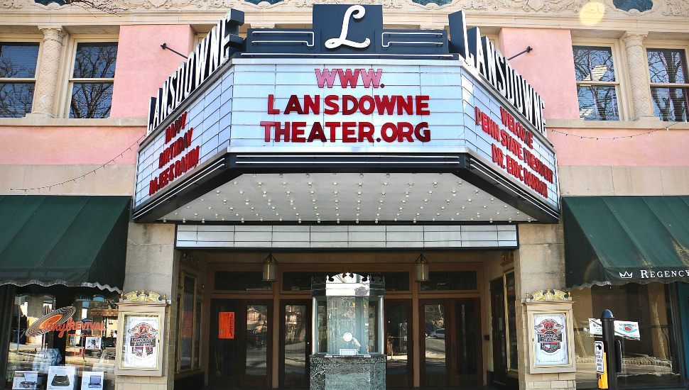 Exterior of the Lansdowne Theater.