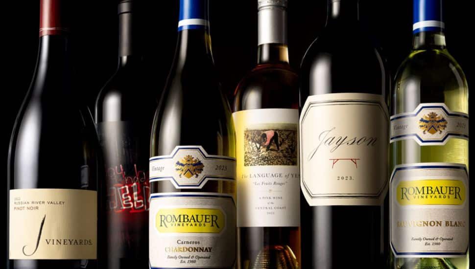 Bottles of wine that will be featured at The Capital Grille's "The Generous Pour" event.