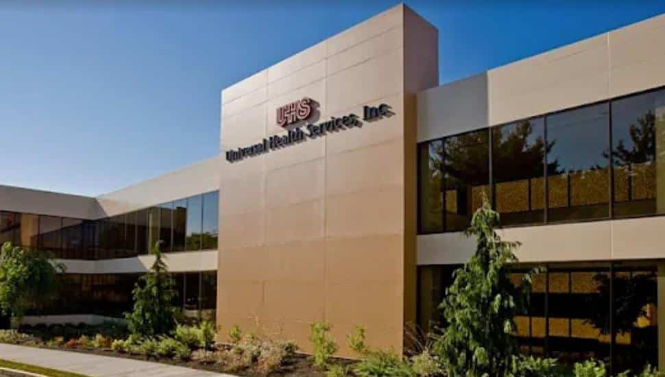 Universal Health Services building exterior.