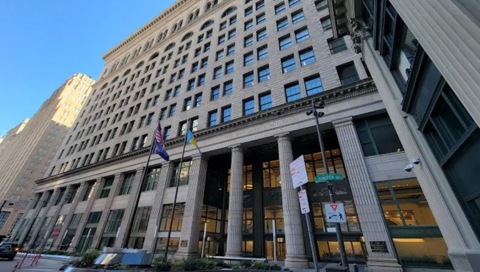 Exterior of Wanamaker Building.