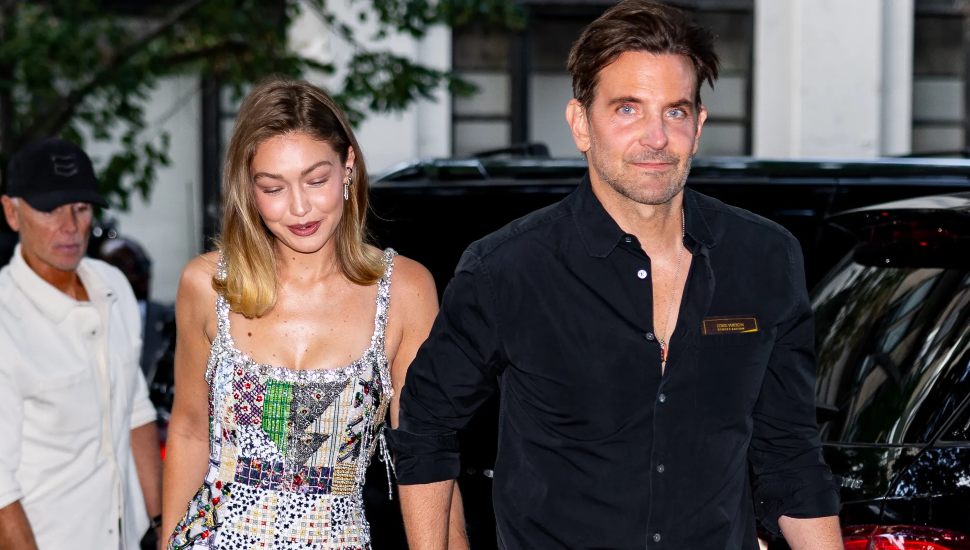 Bradley Cooper and Gigi Hadid in New York.