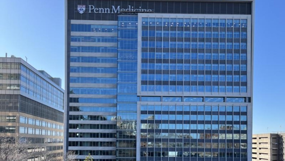 Exterior of Penn Medicine building.