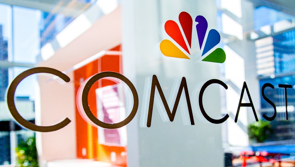 Comcast logo.