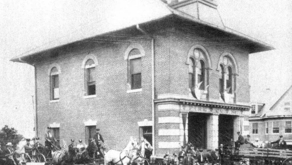 Old Doylestown Fire Company building.