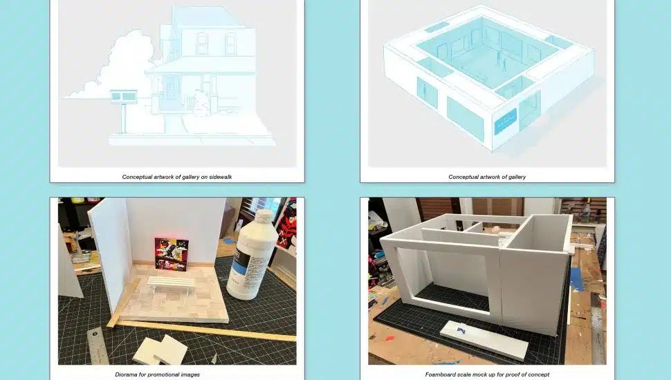 Perkasie Artist Launches Kickstarter to Fund Micro Art Gallery on his Front Lawn