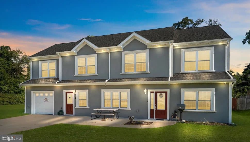 Large Levittown home on Kenwood Drive South.