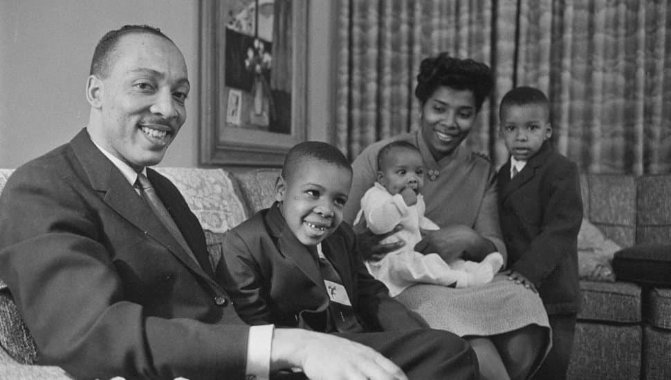 Bill and Daisy Myers and their three children.