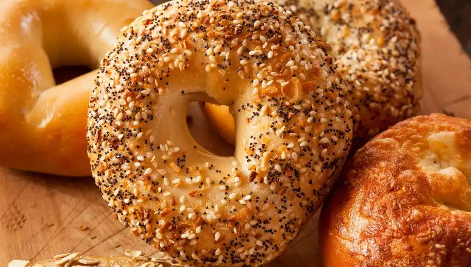 Bagels from Newtown Bagel.