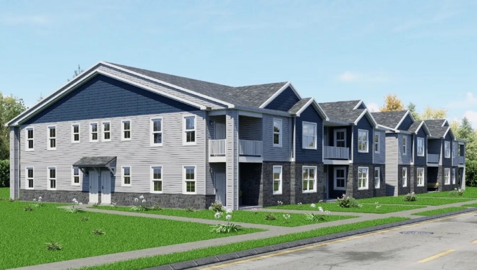 Rendering of Perkasie Place.