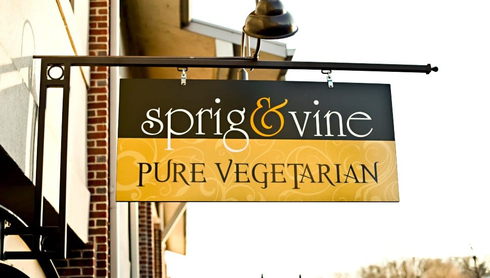 Sprig & Vine sign.