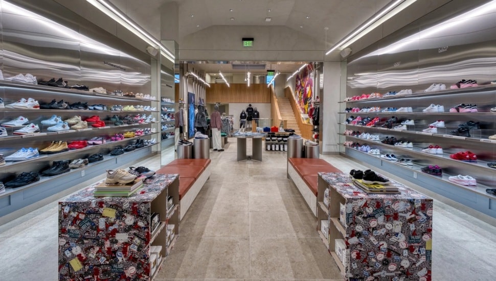 World of Flight store interior.