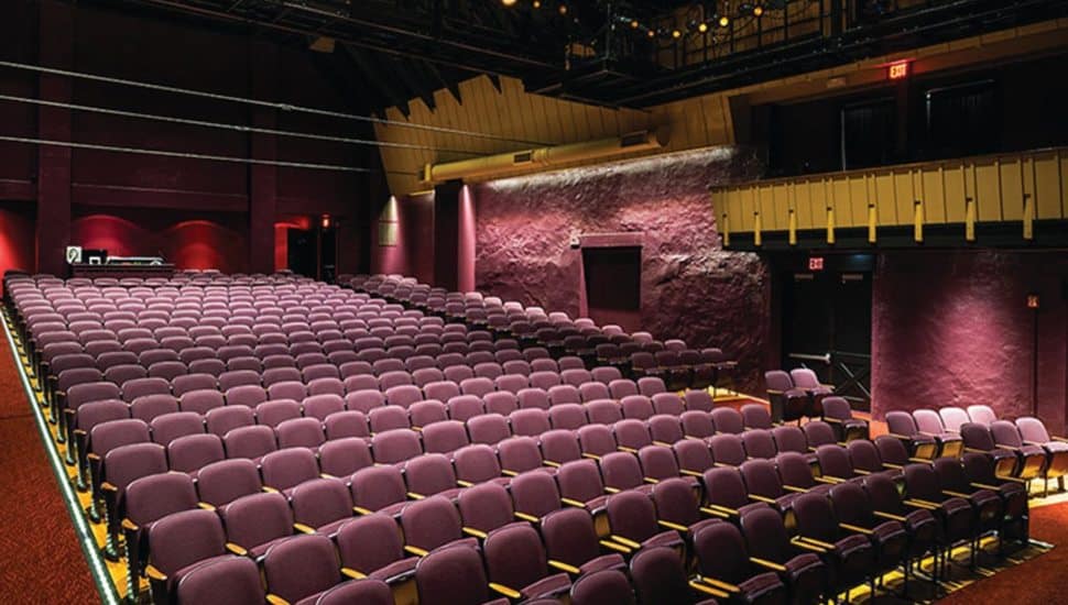 Bucks County Playhouse auditorium.