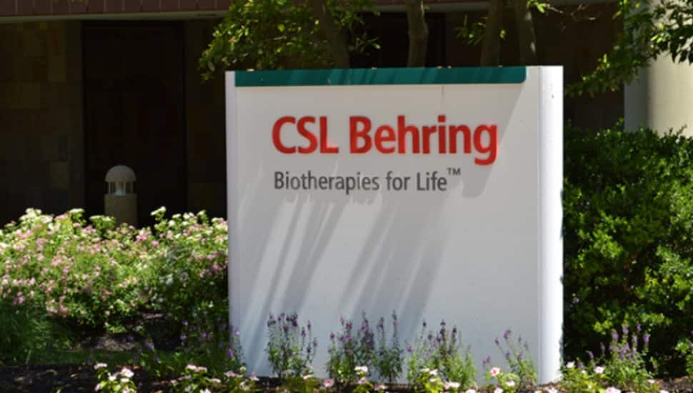 CSL Behring sign.