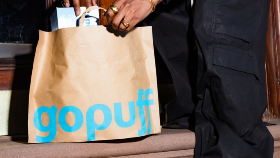 A gopuff bag.