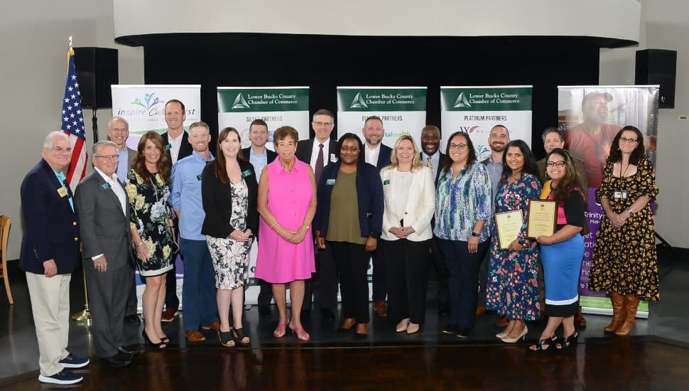 Lower Bucks County Chamber of Commerce members.