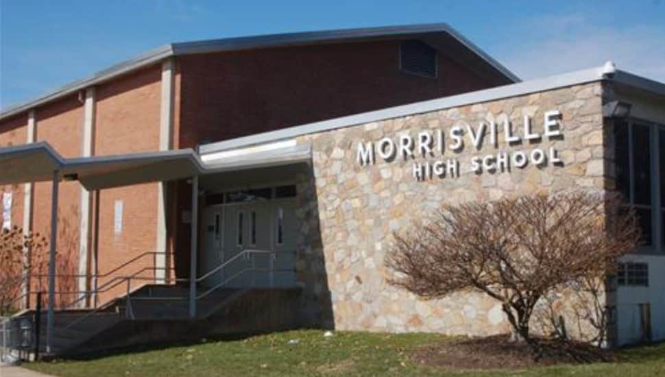 Morrisville High School exterior.