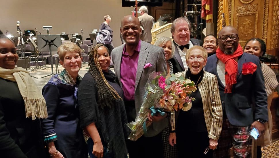 Natalie Kaye with Keith Spencer and the New Jersey Capital Philharmonic Orchestra.