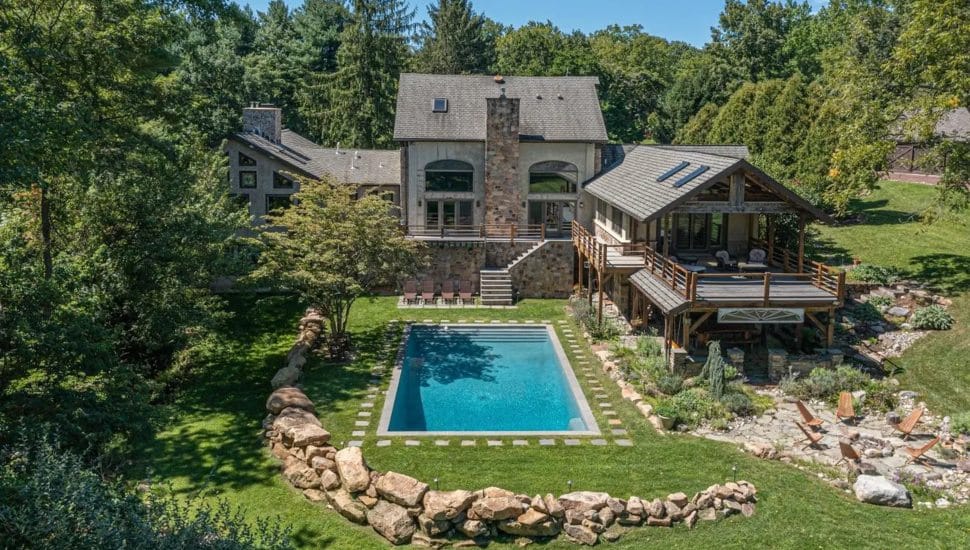 Home and pool at Shelly Mill.