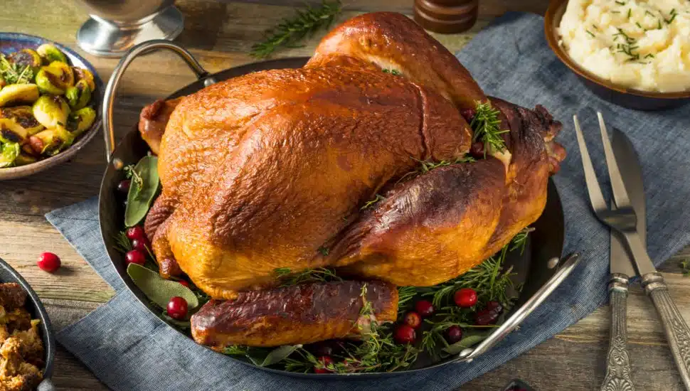 Turkey dinner.