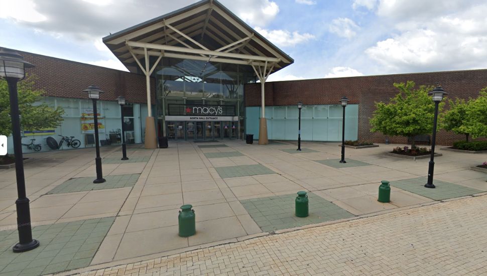 Exton Mall entrance.