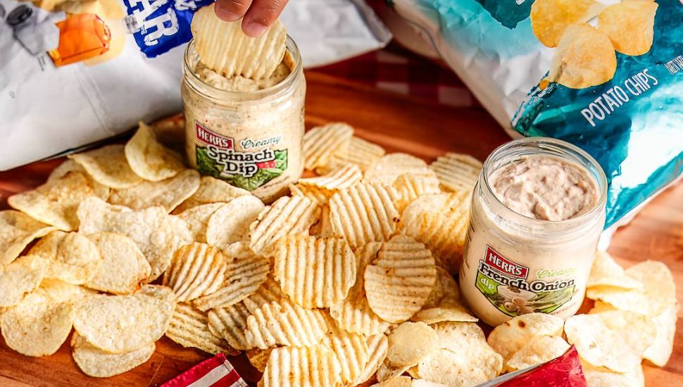 Herr's chips and dip.