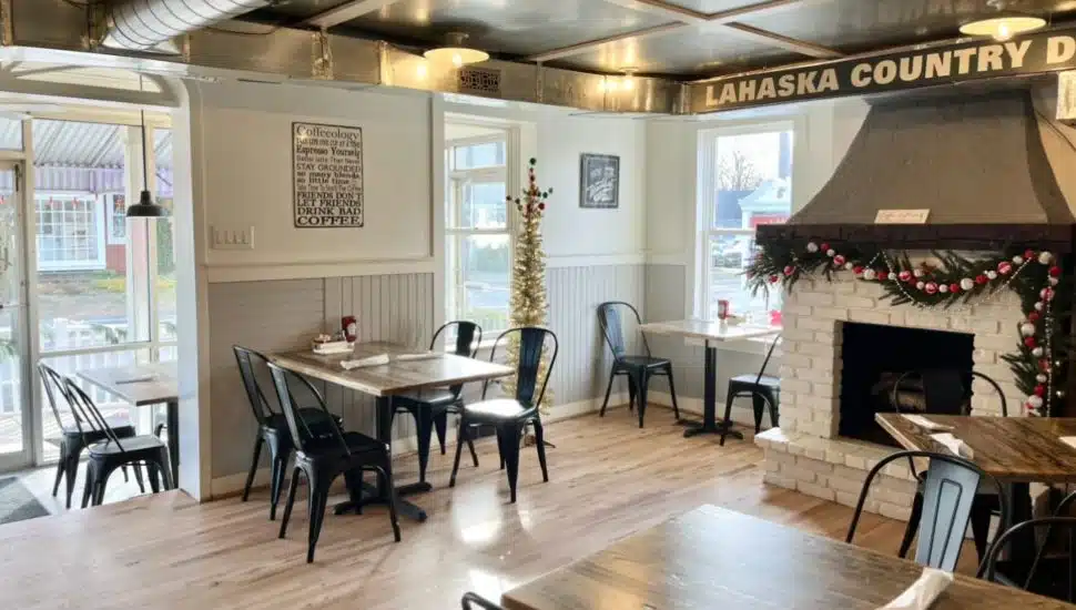 Haddie Mae’s eating area.