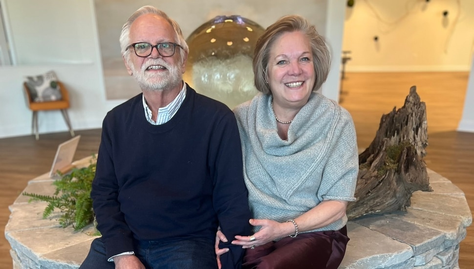 John Thvedt and Christine Martin.