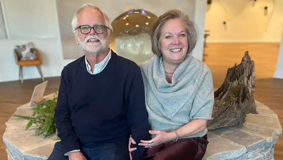 John Thvedt and Christine Martin.