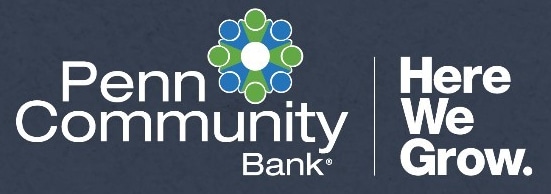Penn Community Bank Here we grow Logo