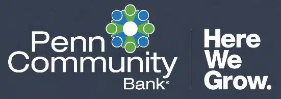 Penn Community Bank Here we grow Logo