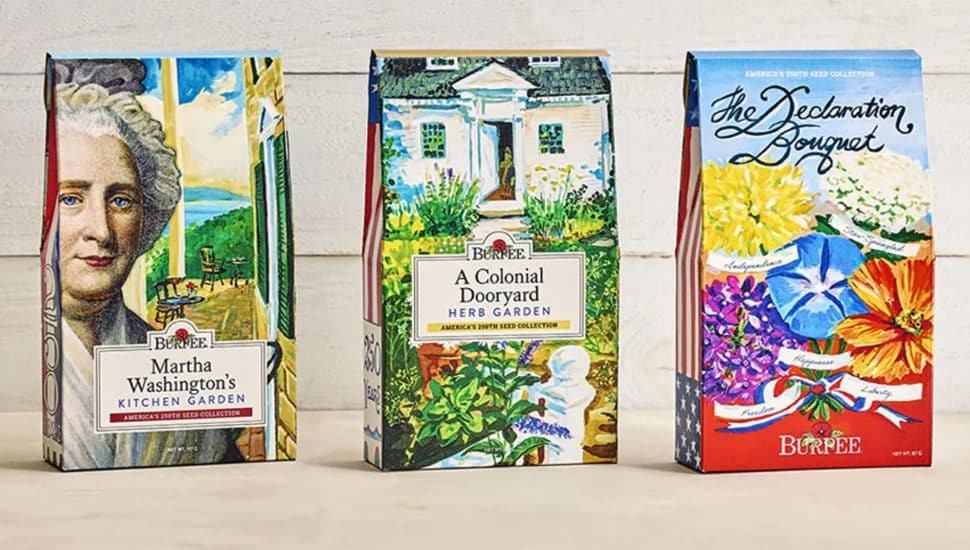 Limited Edition Seed Packs from Burpee.