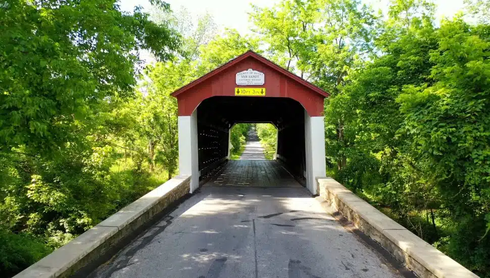 Van Sant Covered Bridge.