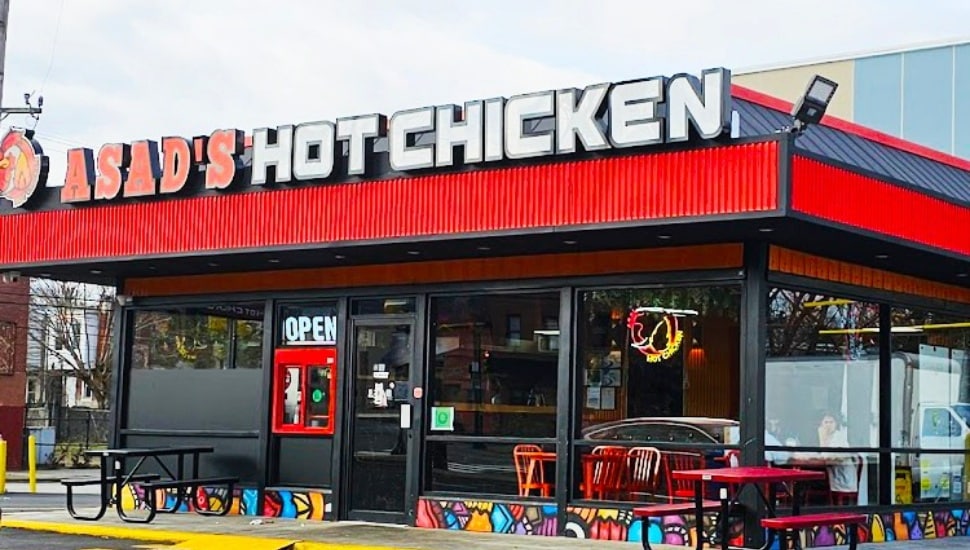 Asad's Hot Chicken exterior.