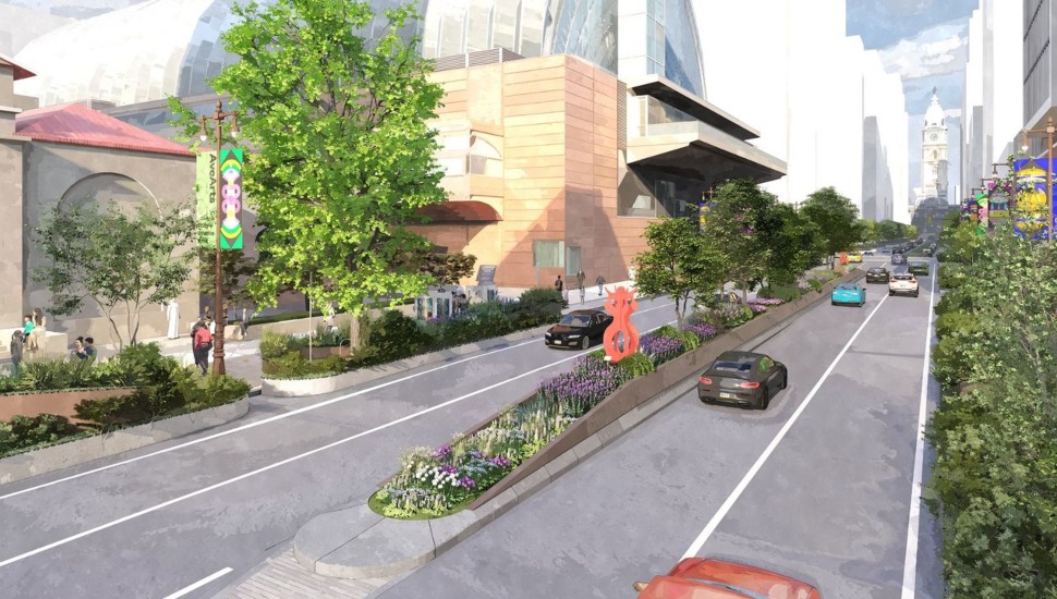 Avenue of the Arts project rendering.