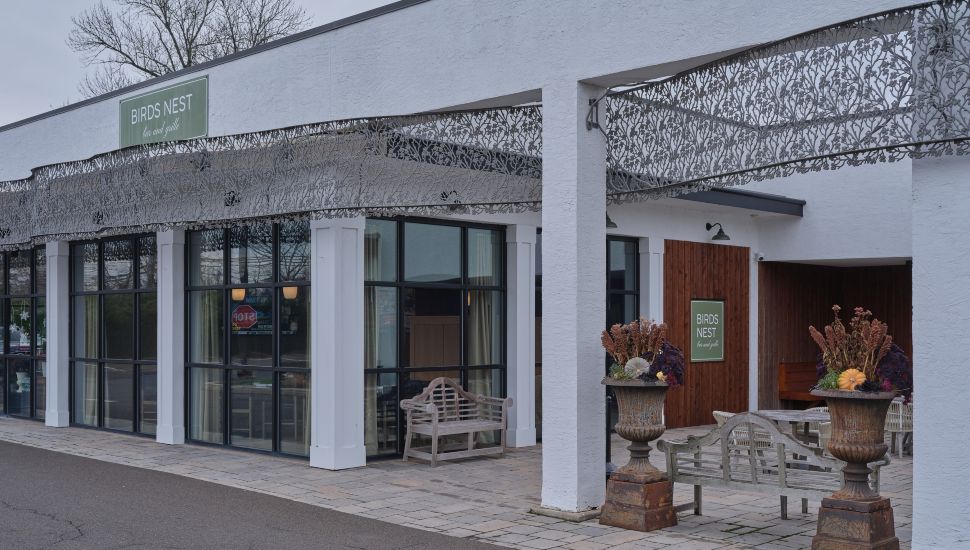 Birds Nest Bar & Grille exterior.