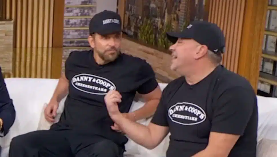 Bradley Cooper and Danny DiGiampietro.