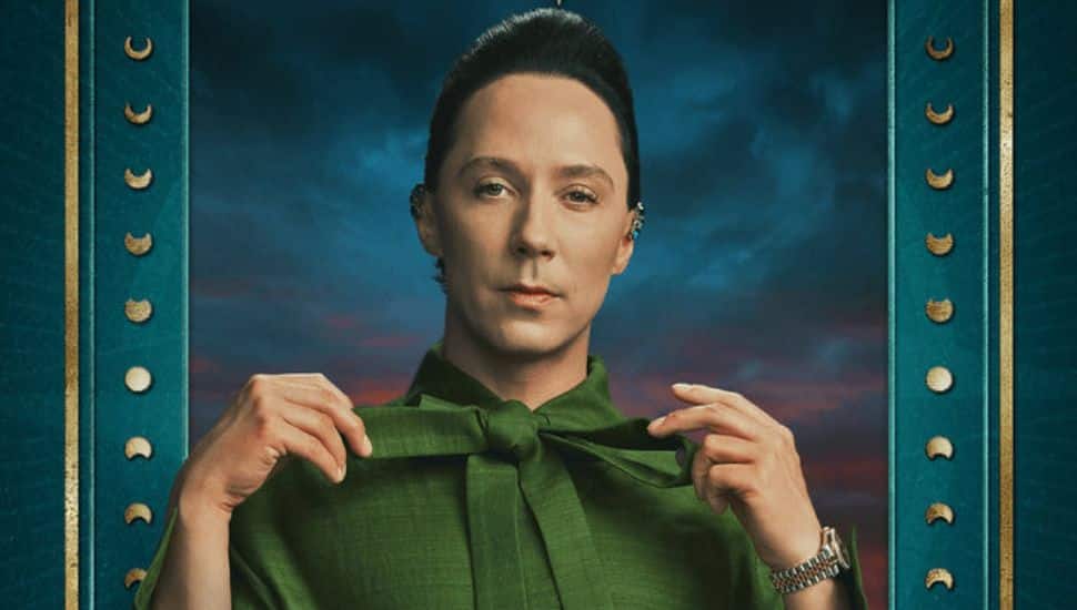 Johnny Weir TV show promo image.