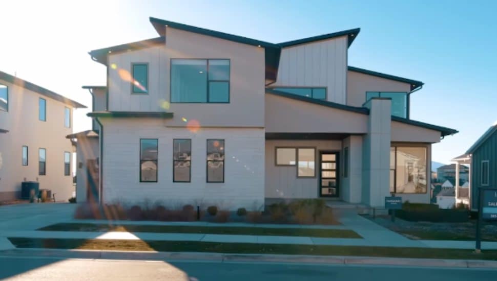 Toll Brothers Home exterior.