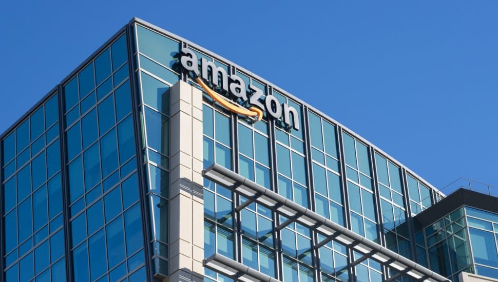 Amazon building.