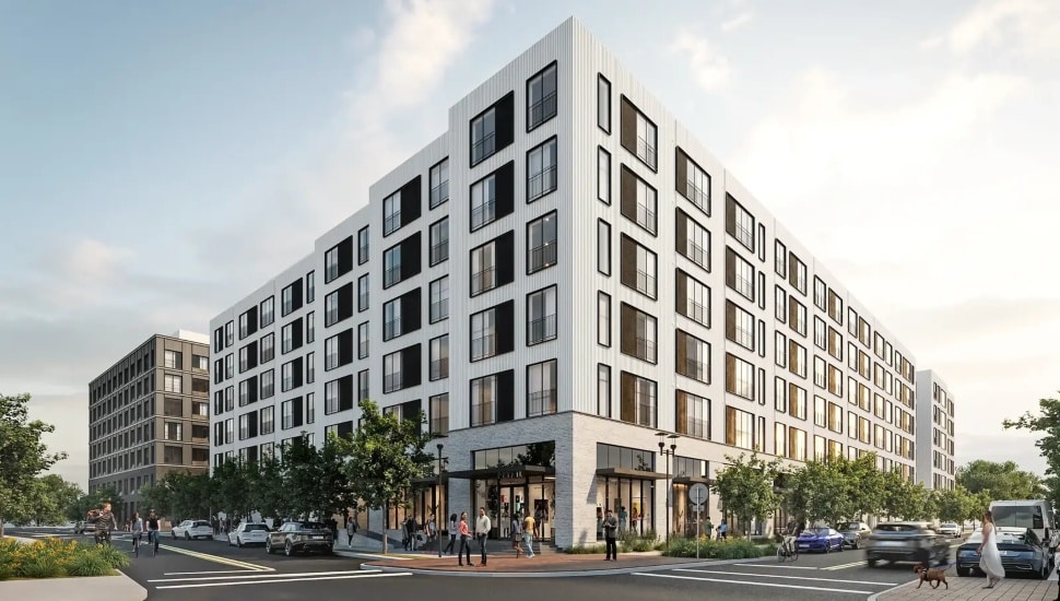 Ave Constitution exterior rendering.