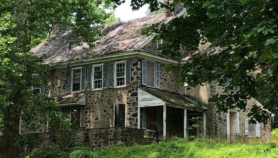 Forsythe Farm stone house.