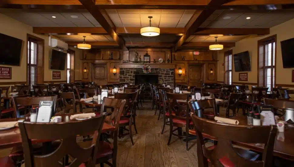 Plumsteadville Inn interior.