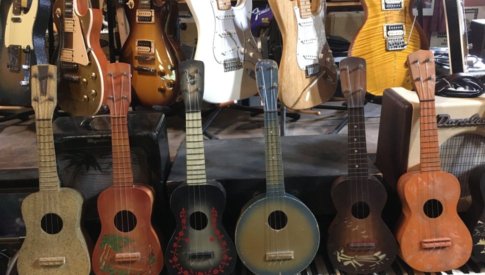 Guitars from Tinicum Guitar Barn.