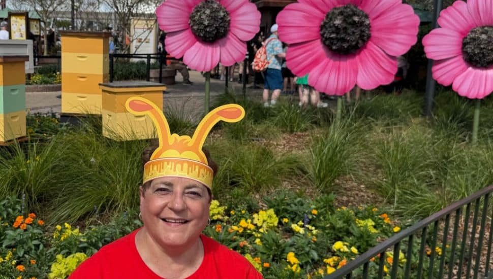 Lynne Williams photo Mar 4, 2026 at the opening day of the Epcot Flower & Garden Festival.