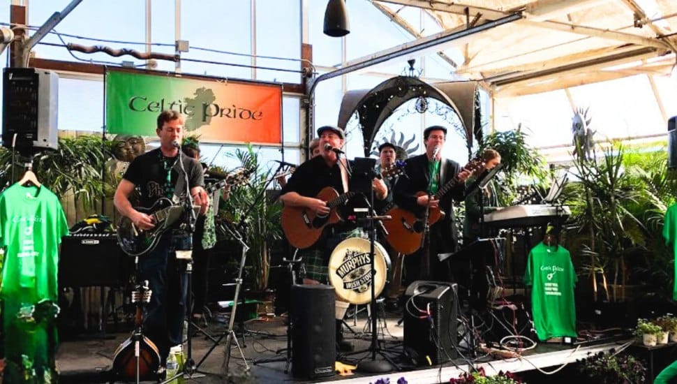Celtic Pride performing.